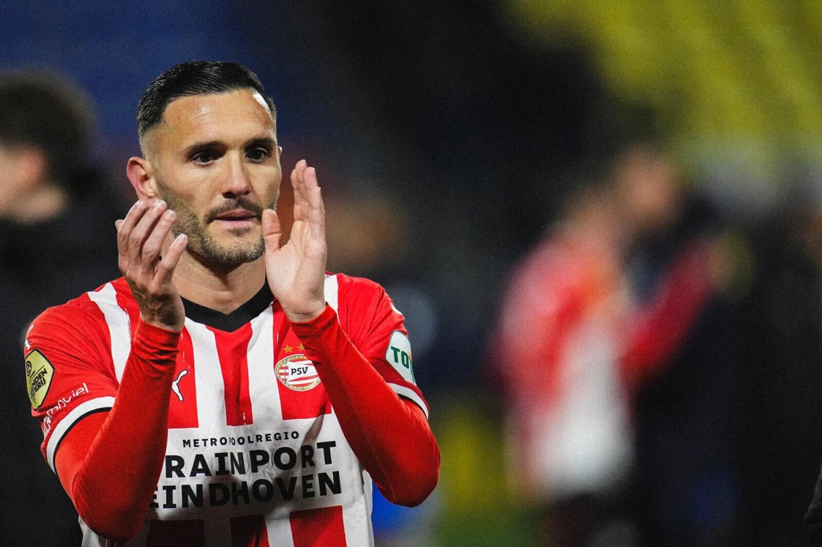Imagem de contexto do artigo Lucas Pérez, avançado do PSV, diagnosticado com tuberculose