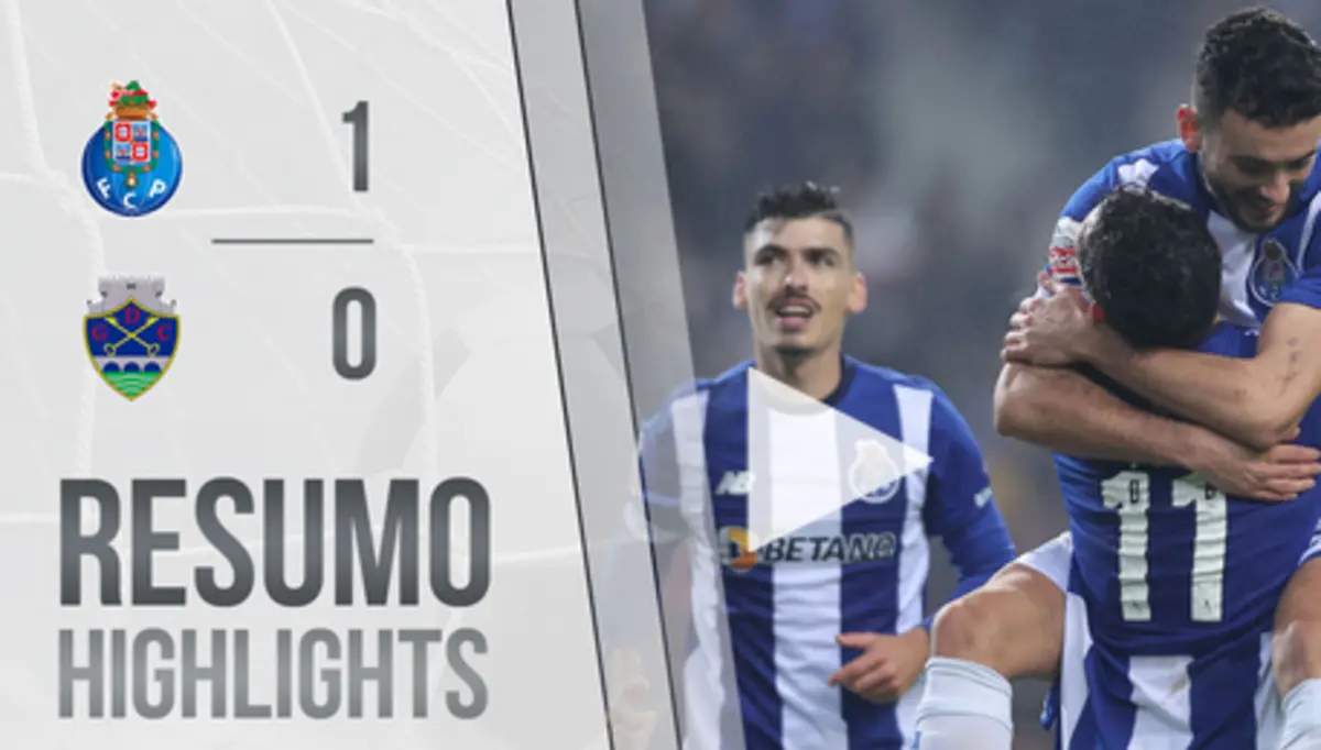 Imagem de contexto do artigo FC Porto vence Chaves no Dragão. Assista ao resumo
