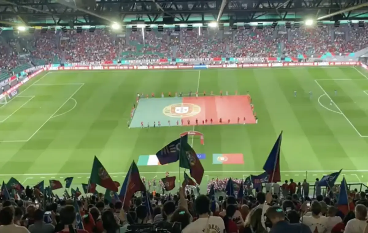 Imagem de contexto do artigo O ambiente em Alvalade antes do apito inicial do Portugal-Irlanda
