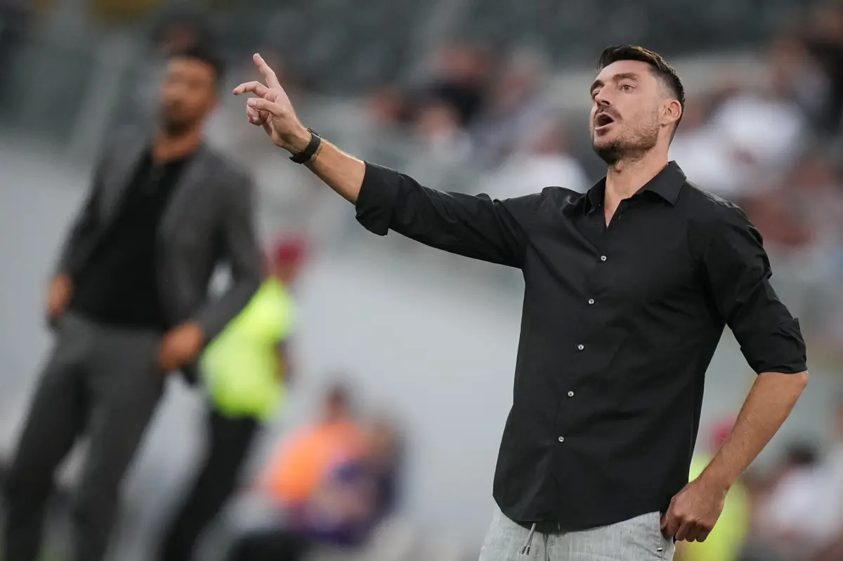 Albeert Riera e o Celje regressam a Guimarães (Créditos: Gonçalo Delgado/Global Imagens)