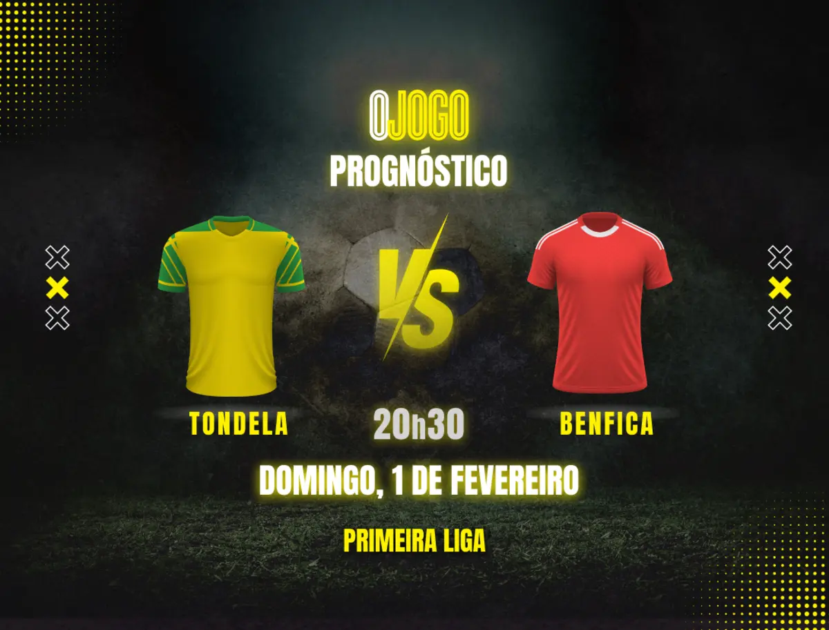 Imagem de contexto do artigo Prognóstico Tondela vs Benfica: Dicas e Odds para a Liga Portugal