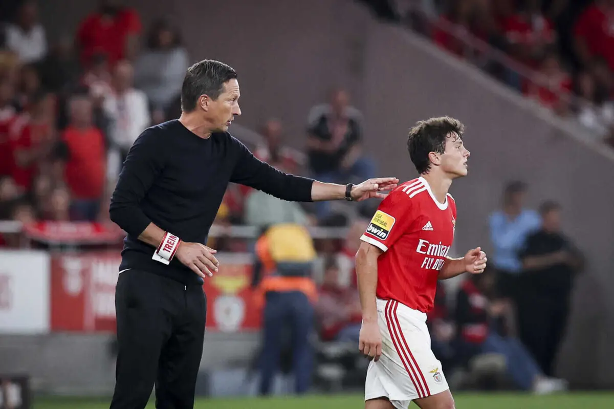 Roger Schmidt e João Neves