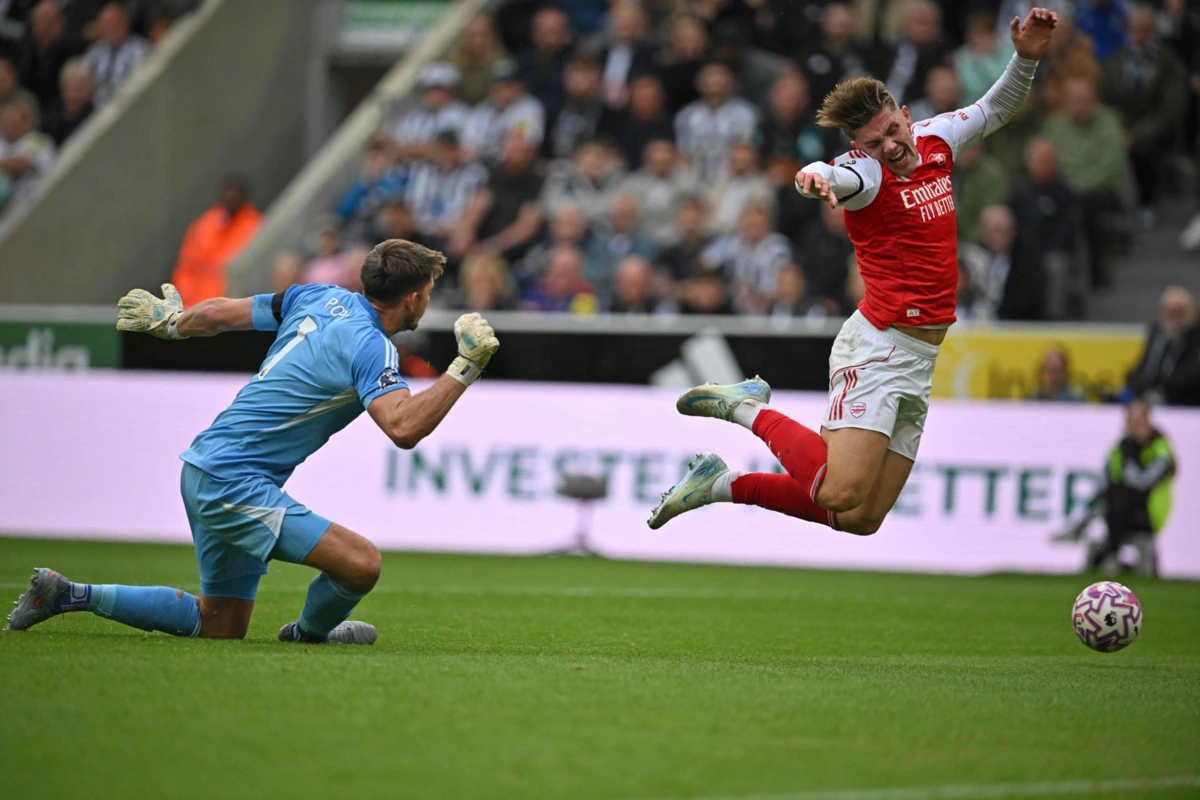 Gyokeres no lance que ditou um penálti anulado
