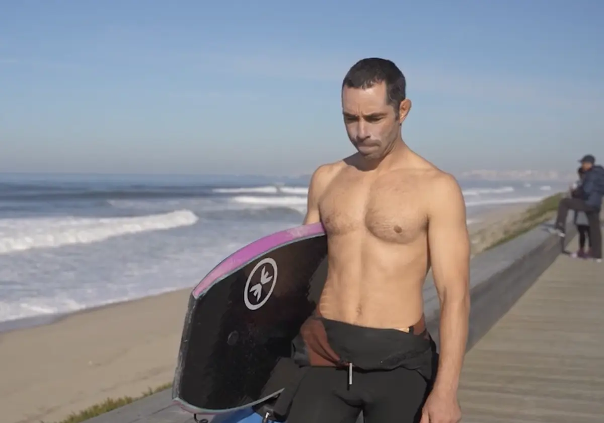 Imagem de contexto do artigo Manuel Centeno fez da vida mar e ondas e entrega-se ao bodyboard de alma e coração
