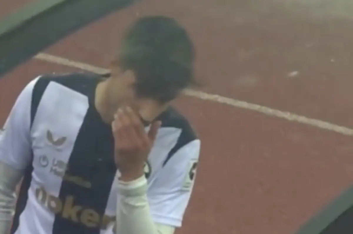 Imagem de contexto do artigo Rodrigo Conceição foi substituído ao minuto 32 e reagiu desta maneira