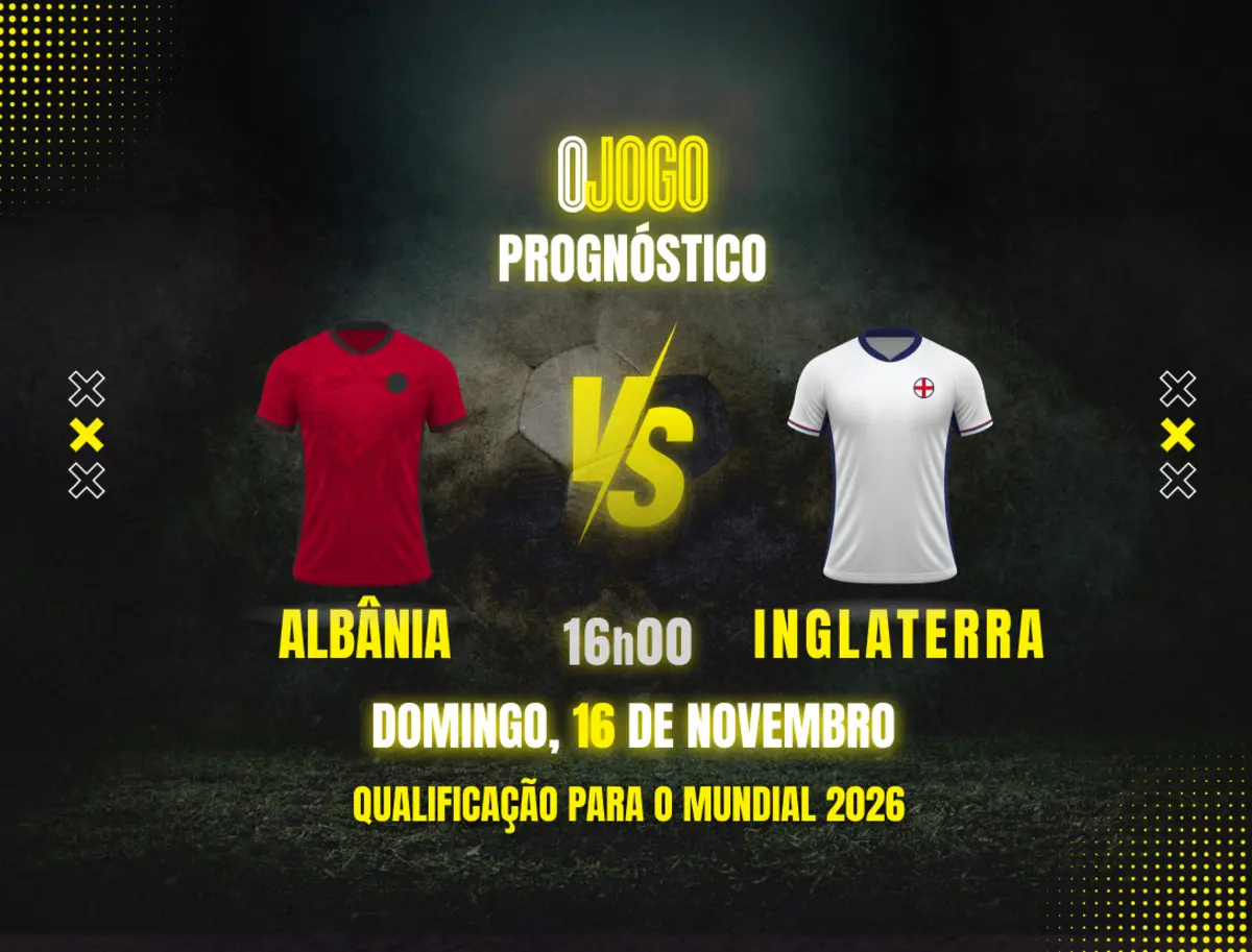Imagem de contexto do artigo Prognóstico Albânia vs Inglaterra: Dicas e Odds do Mundial