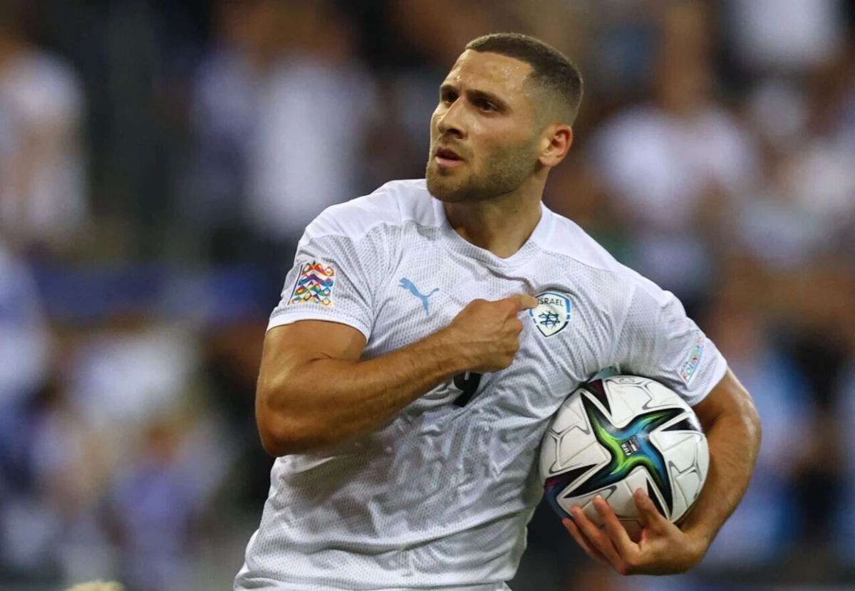 Shon Weissman ao serviço da seleção de Israel