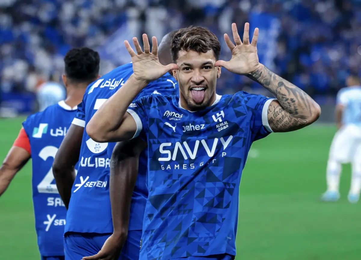 Marcos Leonardo marcou o primeiro golo do Al Hilal