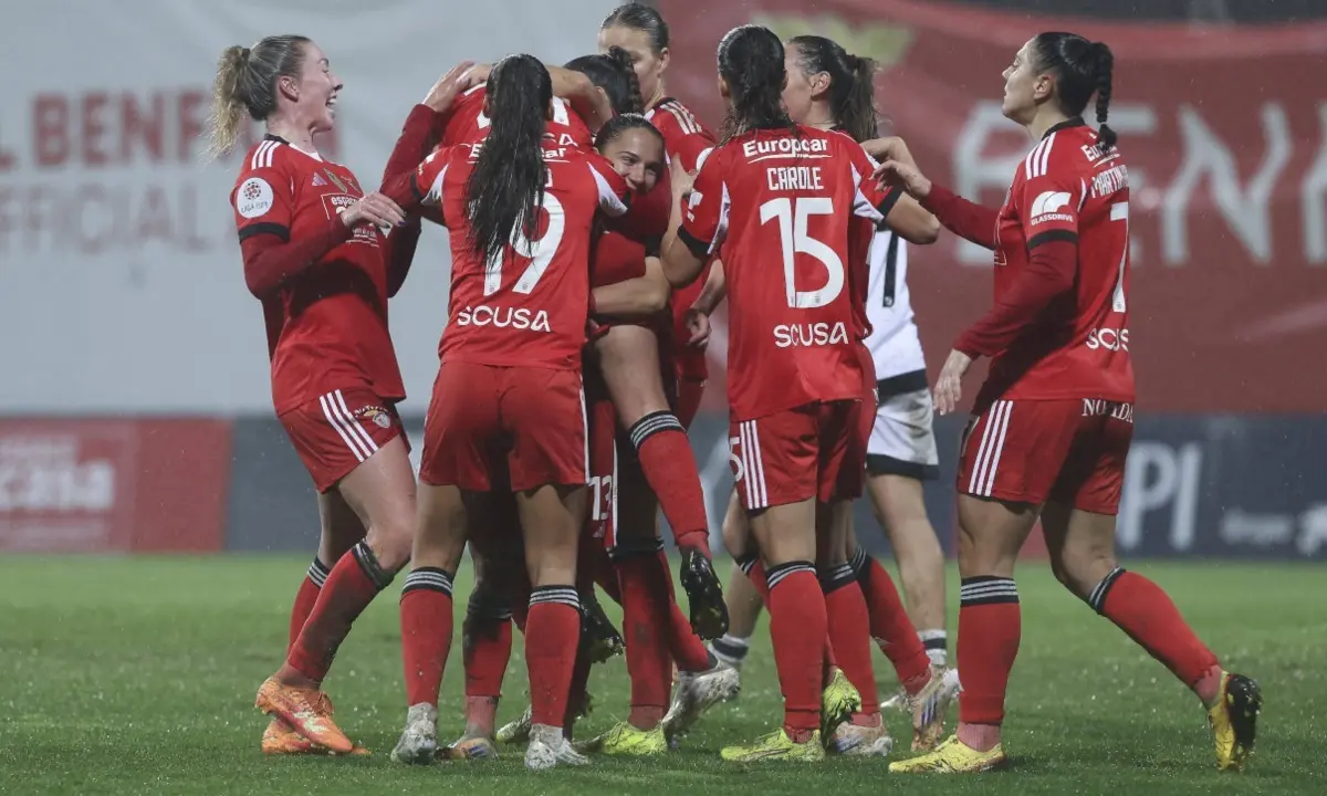 Equipa feminina do Benfica