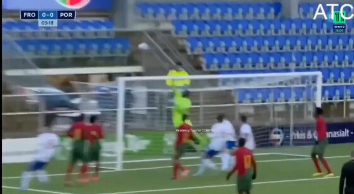 Imagem de contexto do artigo Portugal sofre golo de canto direto contra as Ilhas Faroé. Veja o lance