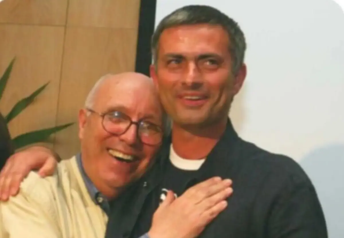 Manuel Sérgio e Mourinho (créditos: Instagram)