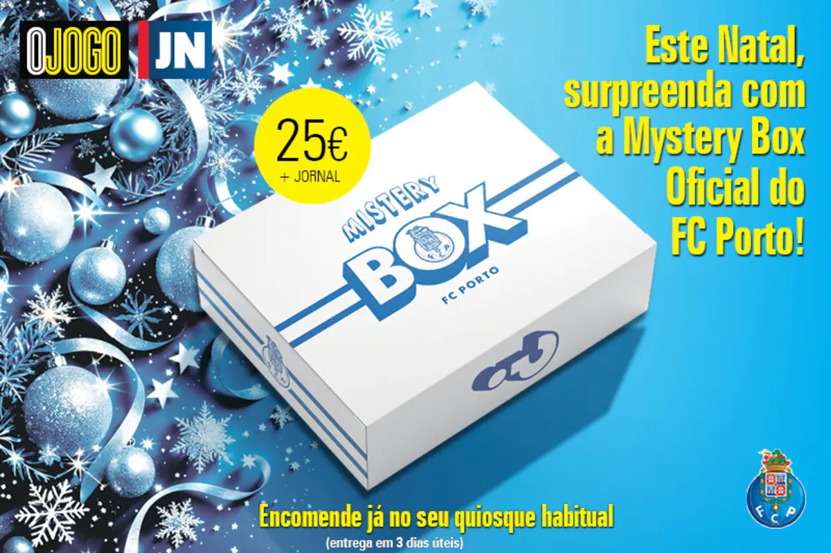 Imagem de contexto do artigo Mystery Box FC Porto: o presente-surpresa perfeito