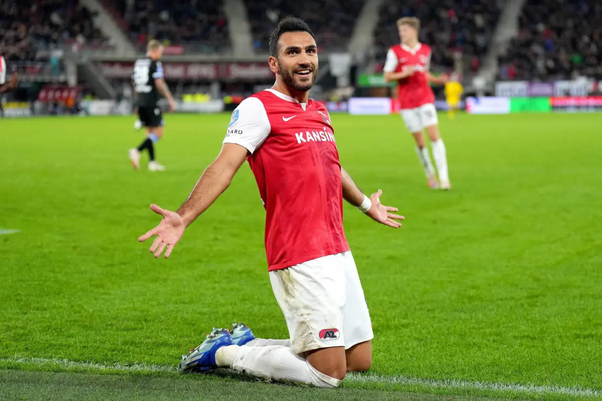 Pavlidis, goleador do AZ Alkmaar (Créditos: AFP)