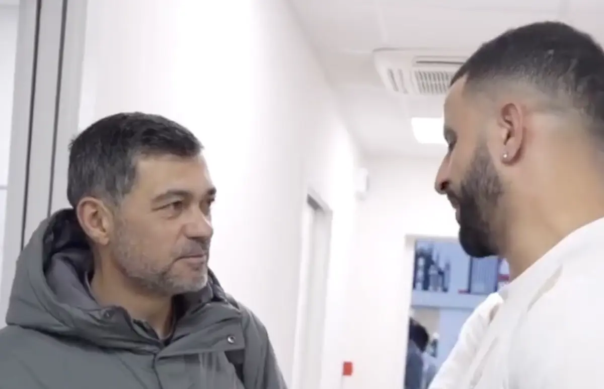 Imagem de contexto do artigo A receção de Sérgio Conceição e os primeiros "passos" de Kyle Walker no Milan