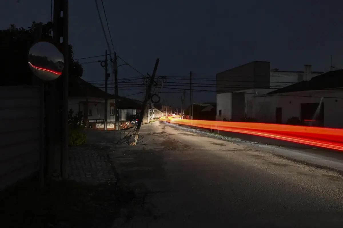 Estragos provocados pelo mau tempo