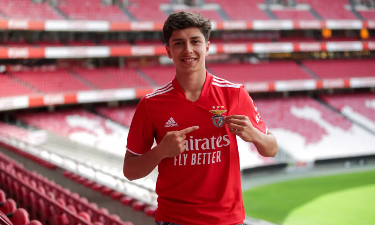 José Melro (Reprodução: Benfica)