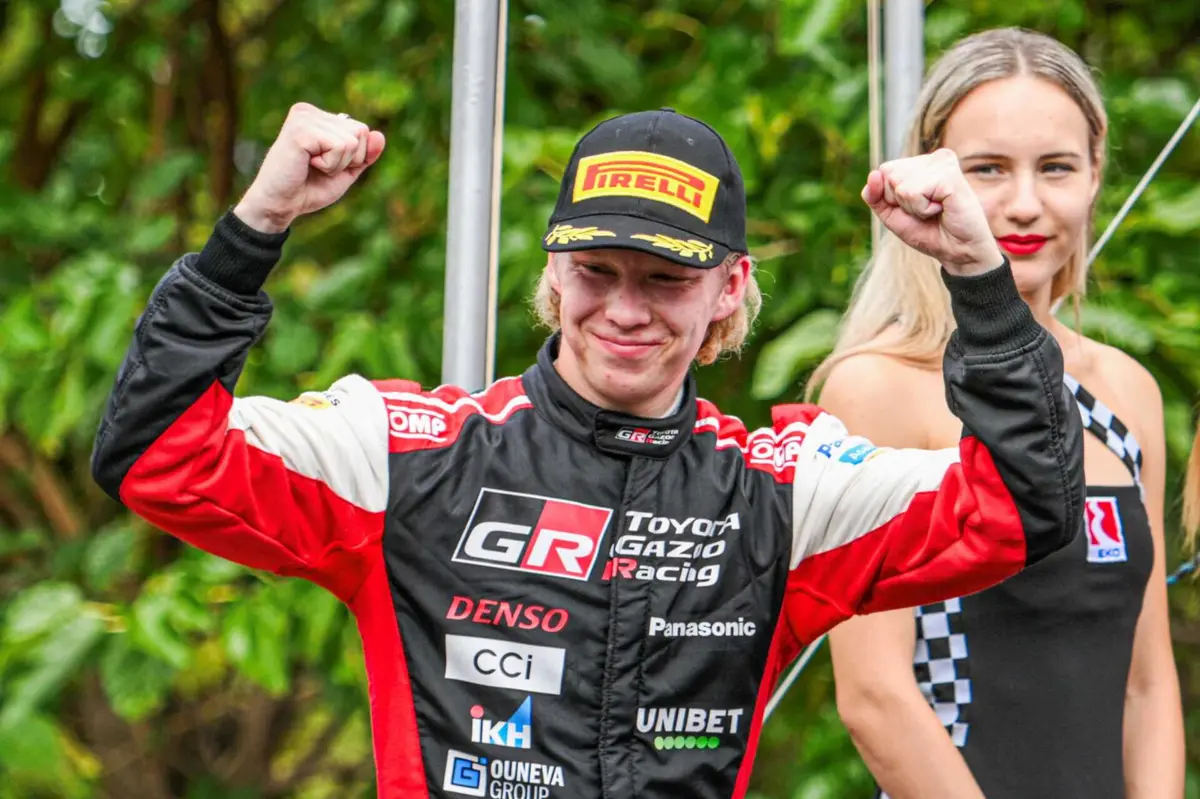 Imagem de contexto do artigo Kalle Rovanperä sagra-se bicampeão mundial de ralis. Tem apenas 23 anos