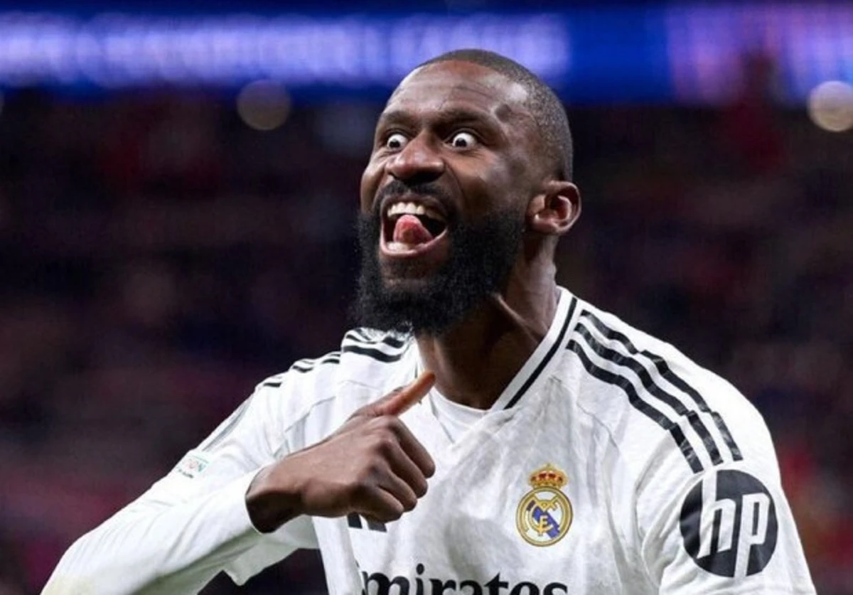 Rudiger (créditos: X/@atletiuniverse)