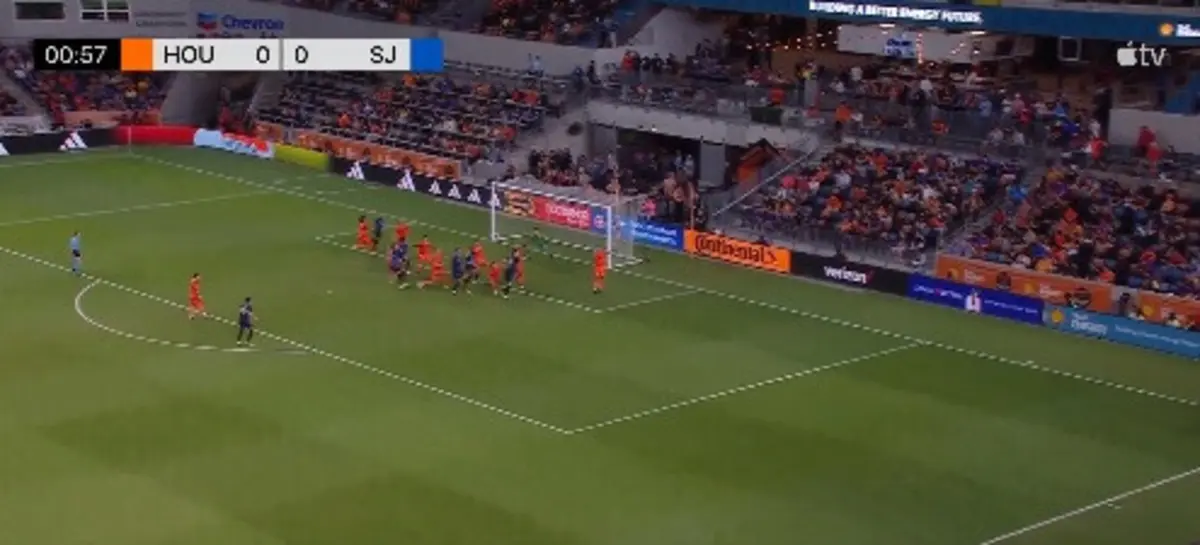 Golo de Bruno Wilson (créditos: San José Earthquakes)