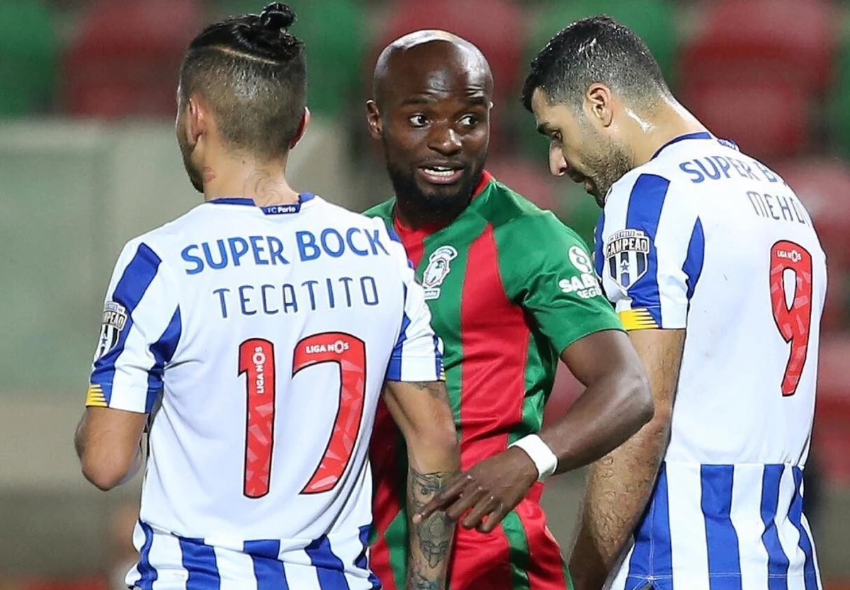 Fumu Tamuzo quando jogava no Marítimo