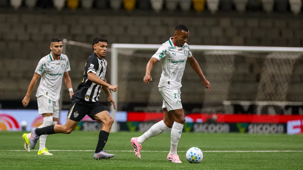 Empate entre Atlético Mineiro e Palmeiras