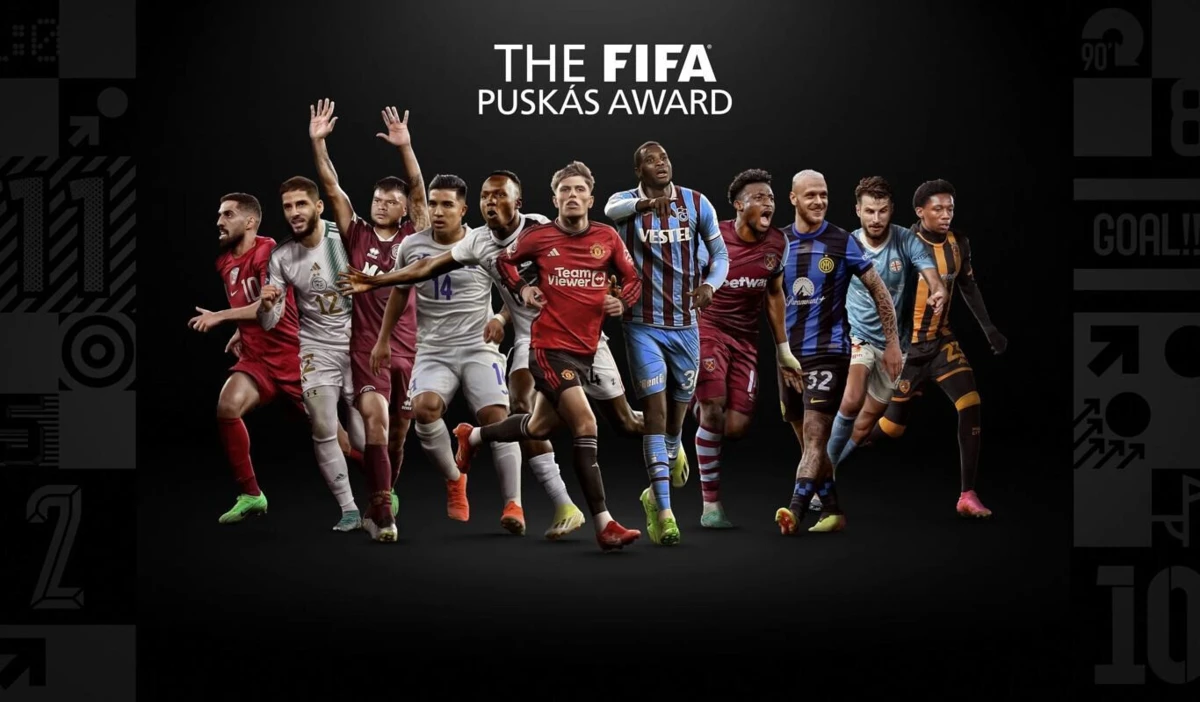 Imagem de contexto do artigo Os 11 nomeados para o prémio Puskás 2024: assista ao vídeo