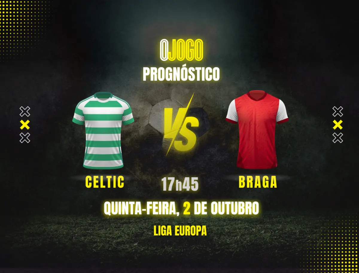 Imagem de contexto do artigo Prognóstico Celtic vs Braga: Dicas de Apostas e Odds para a Liga Europa