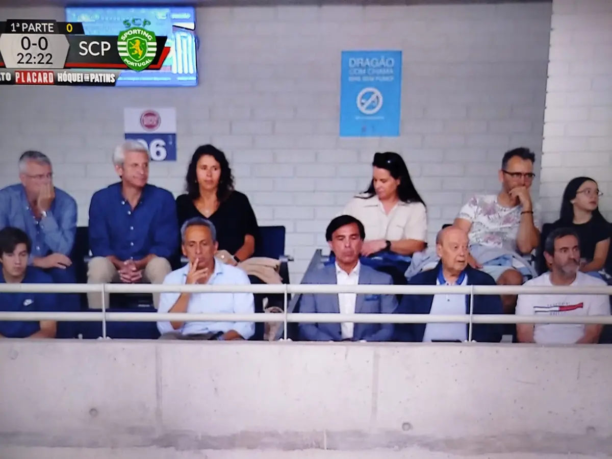 Imagem de contexto do artigo Pinto da Costa esteve a ver o hóquei em camarote ao lado de André Villas-Boas