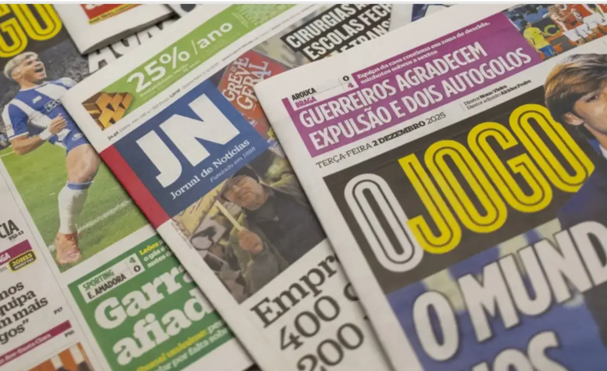 Imagem de contexto do artigo O JOGO e o JN à venda no dia de Natal e de Ano Novo