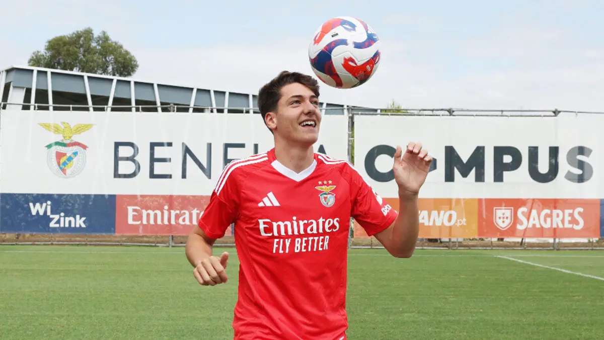 Tiago Parente (Créditos: SL Benfica)