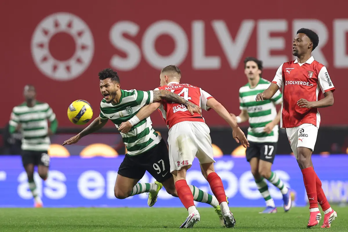 Imagem de contexto do artigo Sporting um a um em Braga | Fresneda e Suárez ligados à corrente