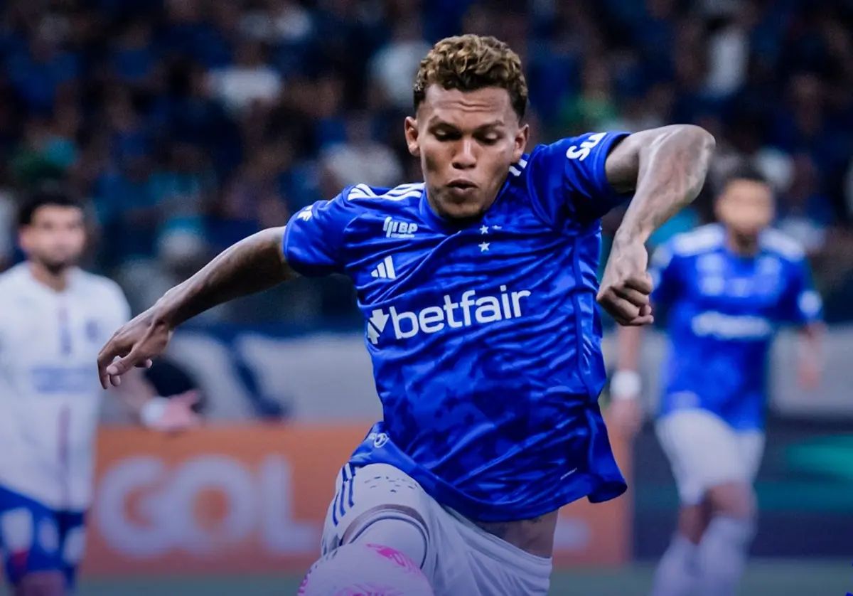 Imagem de contexto do artigo Matheus Pereira assiste e Gabriel Veron marca no empate do Cruzeiro: veja o lance