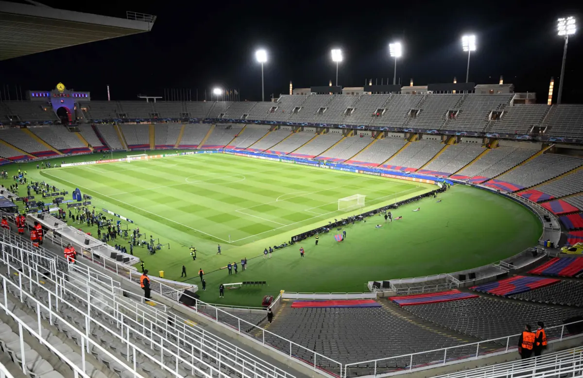 Estádio Olímpico Lluís Companys (Créditos: AFP)