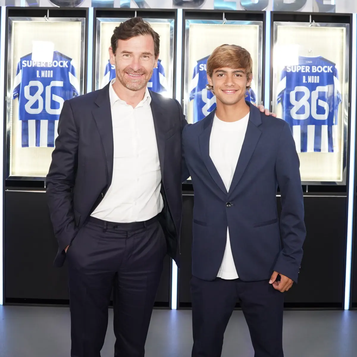 André Villas-Boas e Rodrigo Mora