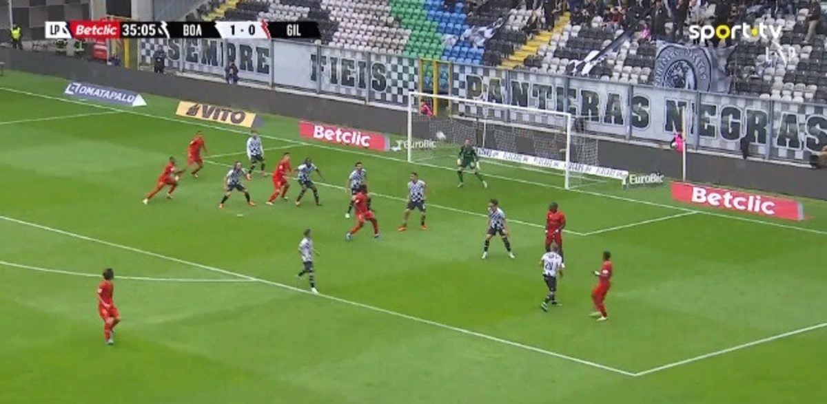 Golo de Gabriel Pereira (créditos: Vsports)