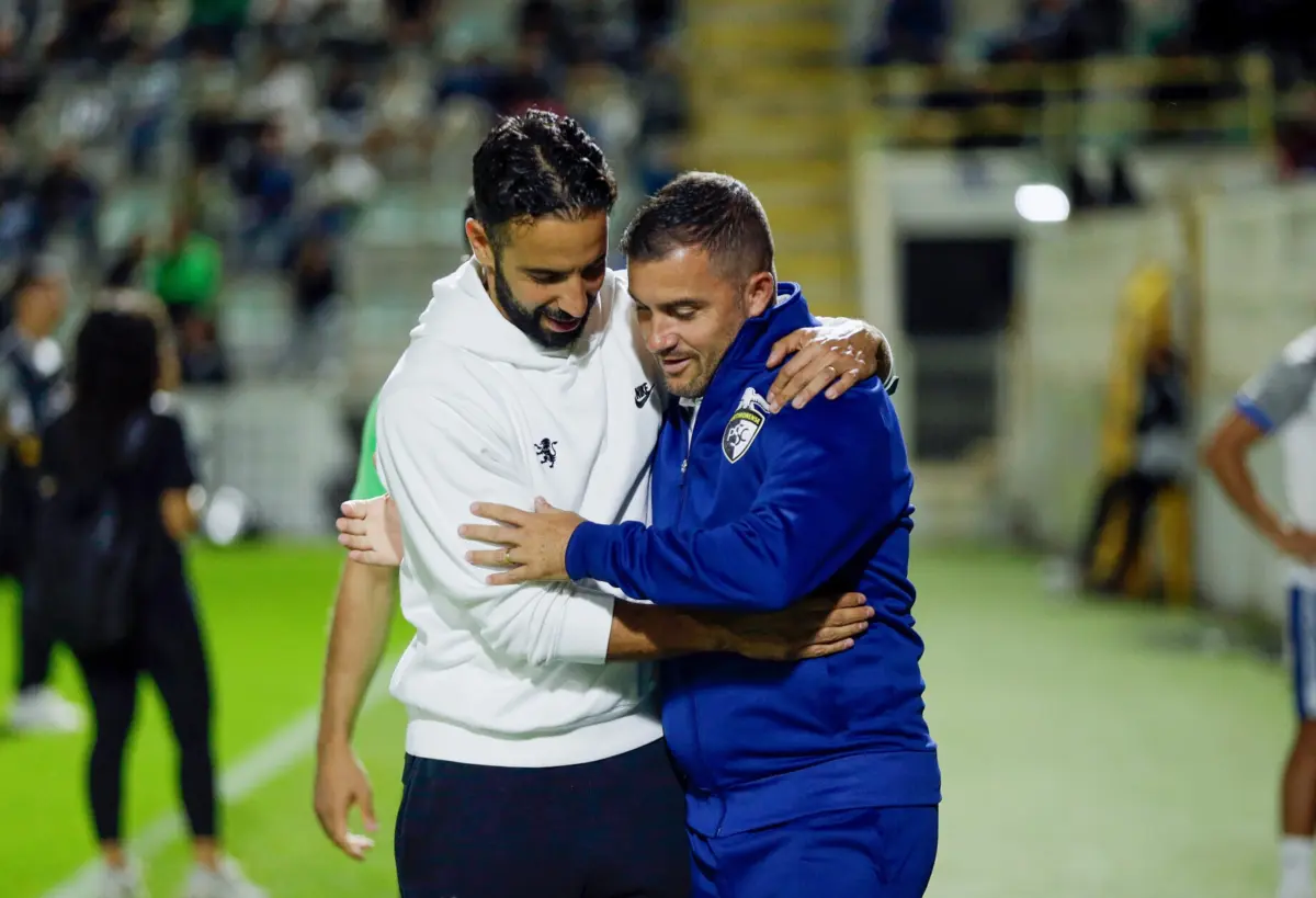 Rúben Amorim e Ricardo Pessoa (Créditos: LUSA)