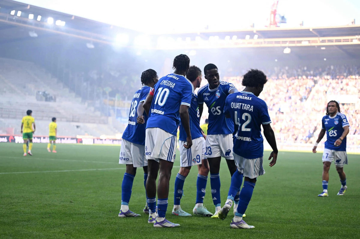 A festa do Estrasburgo (Créditos: AFP)