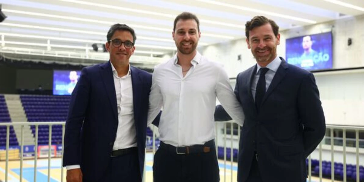 Mário Santos, Miguel Coelho e André Villas-Boas (Créditos: FC Porto)