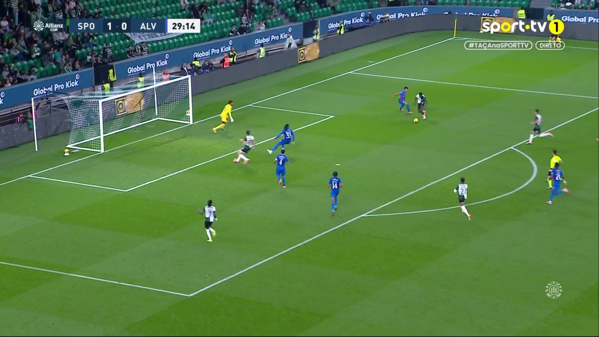 Imagem de contexto do artigo Sporting-Alverca: Salvador Blopa estreia-se com este golaço. Ora veja