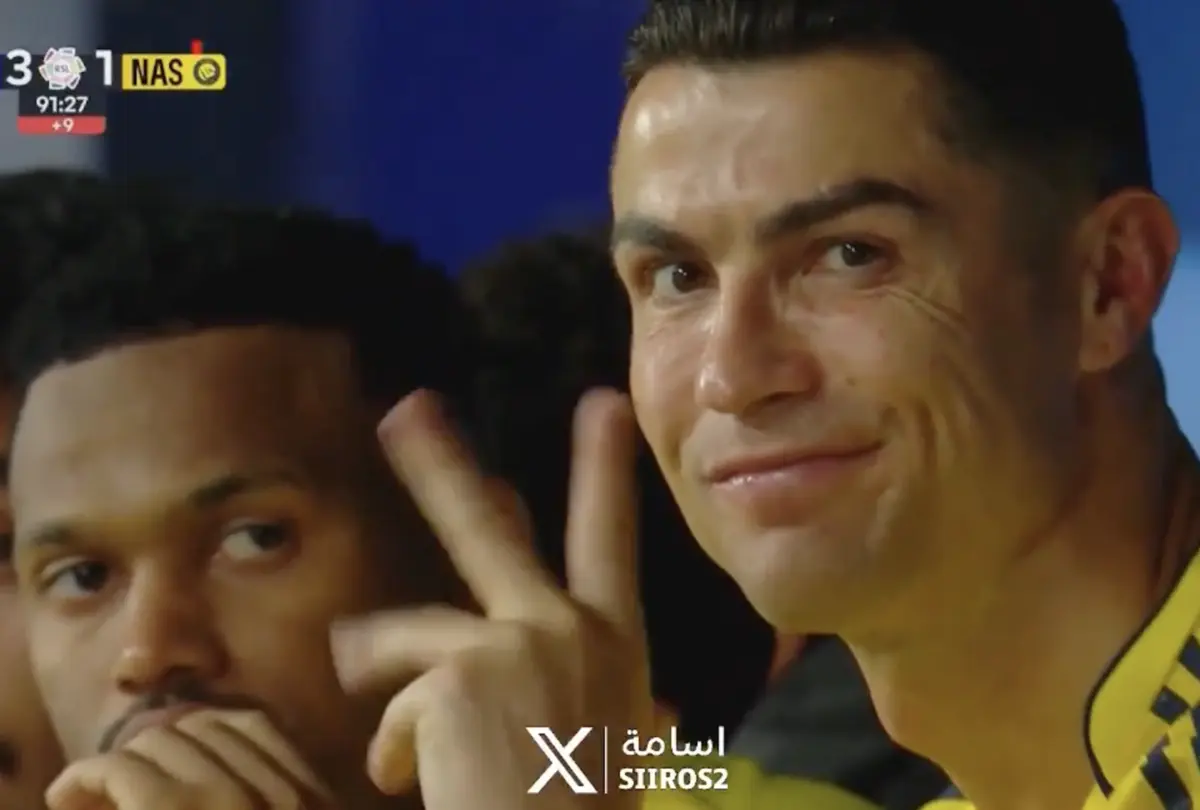 Imagem de contexto do artigo Ronaldo volta a fazer gestos polémicos após derrota com o Al Hilal