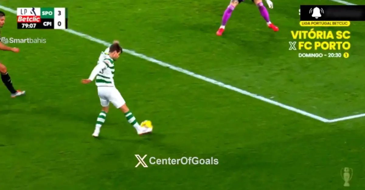 Imagem de contexto do artigo Regresso perfeito: Daniel Bragança faz 3-0 no Sporting-Casa Pia. Ora veja