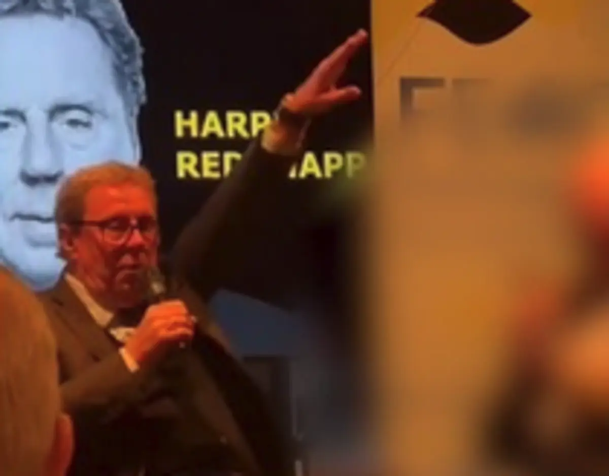 Harry Redknapp e o gesto polémico