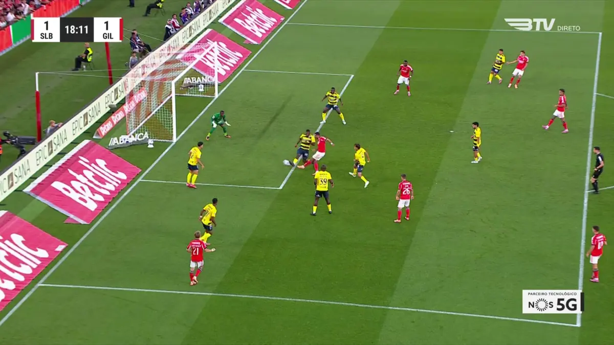 Imagem de contexto do artigo Benfica-Gil Vicente: Pavlidis empata em jogada de insistência. Ora veja