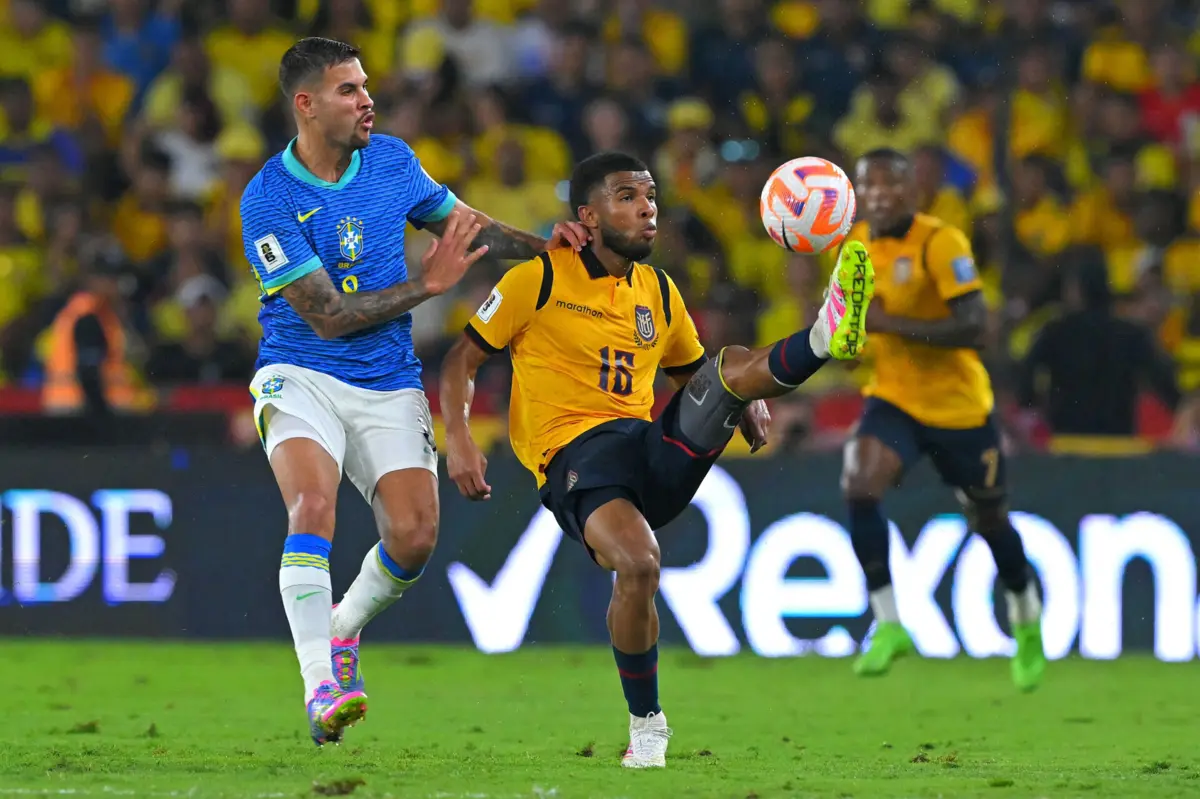 Pedro Vite, à direita (créditos: AFP)