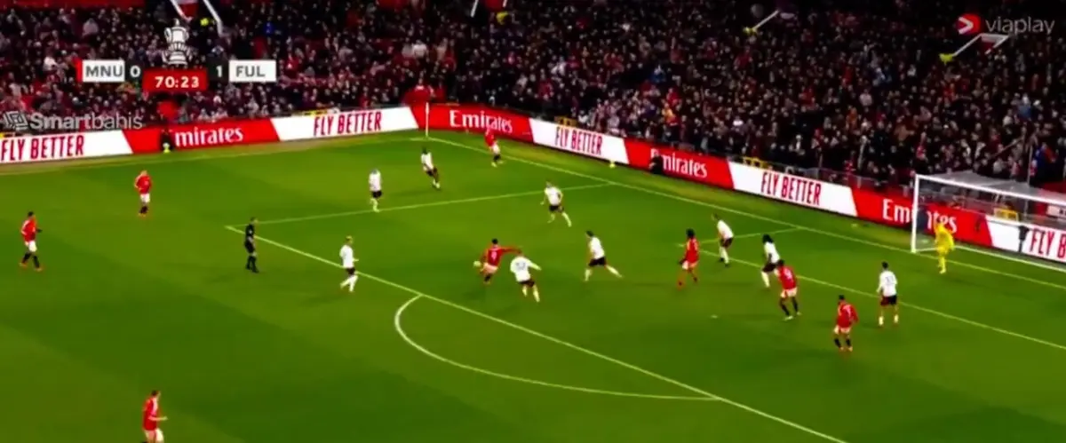 Imagem de contexto do artigo Bruno Fernandes faz empate do Manchester United após golo do Fulham: veja