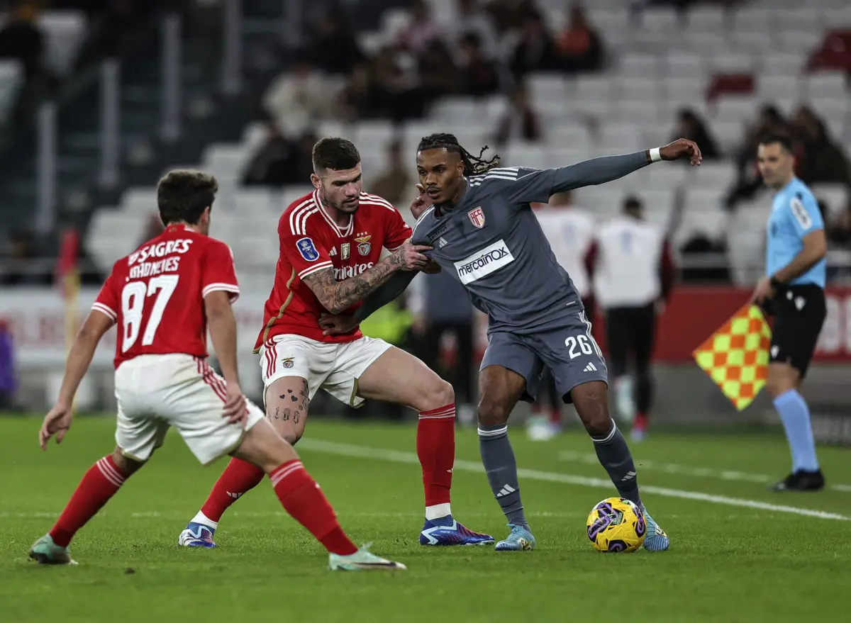 Benfica-Aves SAD (créditos: Leonardo Negrão / Global Imagens)