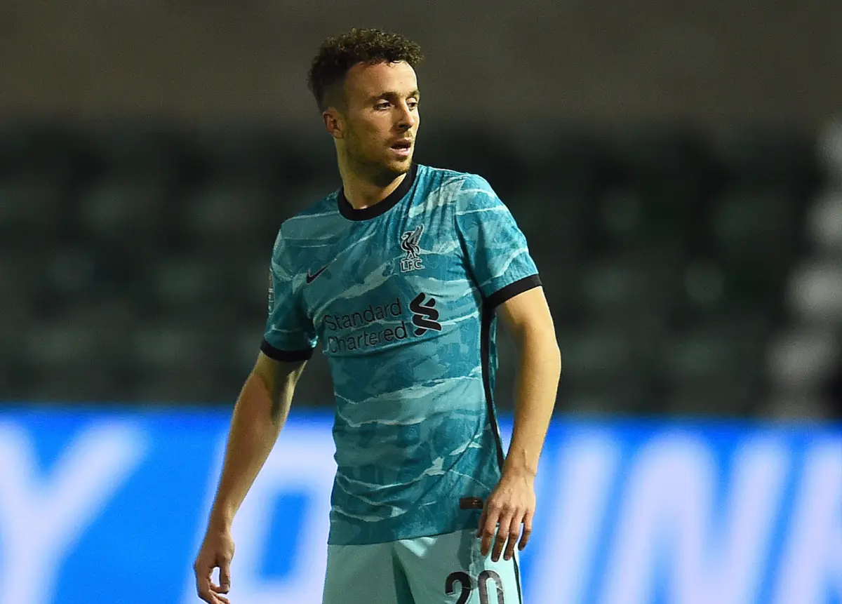 Imagem de contexto do artigo Diogo Jota estreou-se pelo Liverpool há cinco anos e o clube inglês recordou