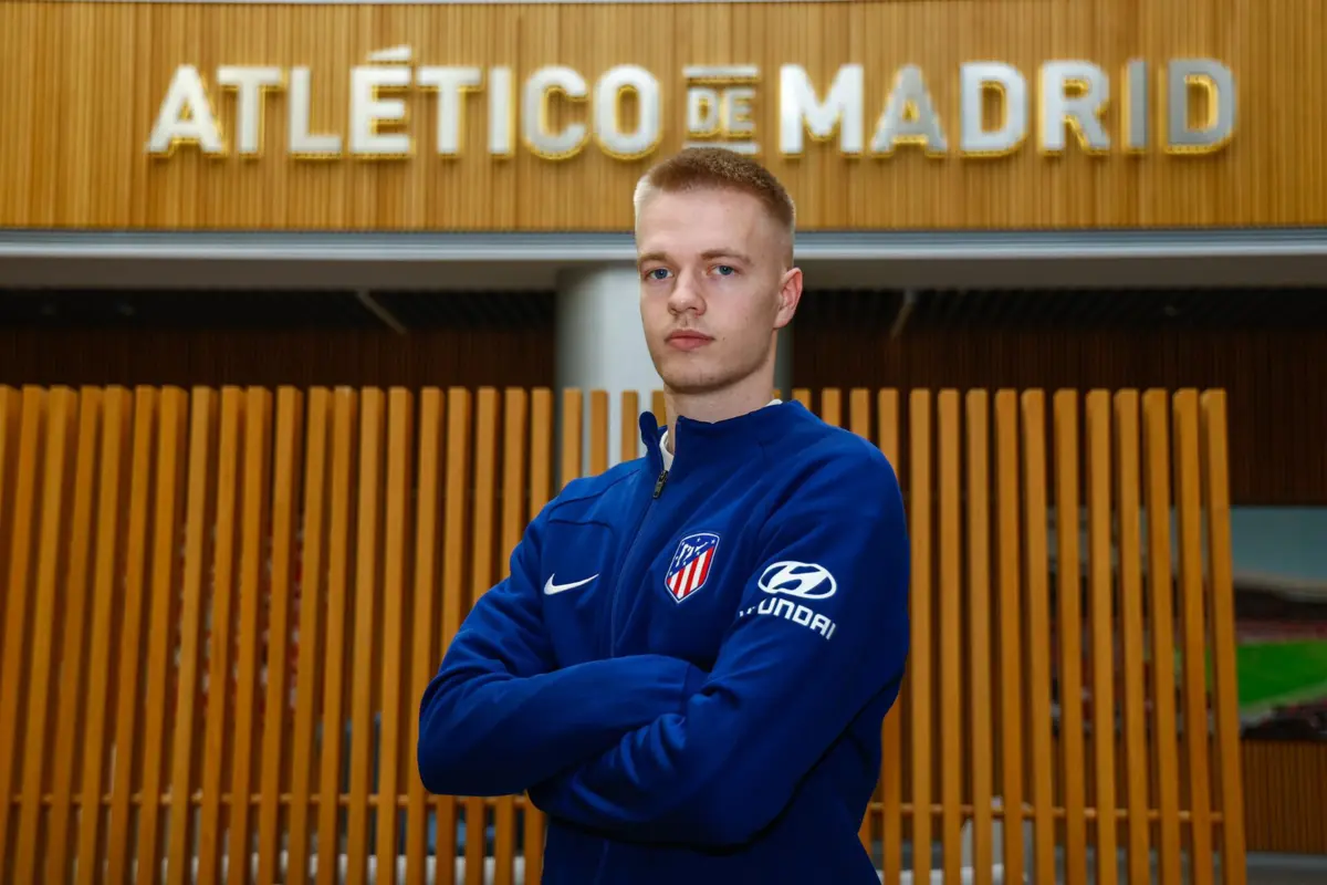 Arthur Vermeeren (Créditos: Atlético de Madrid)