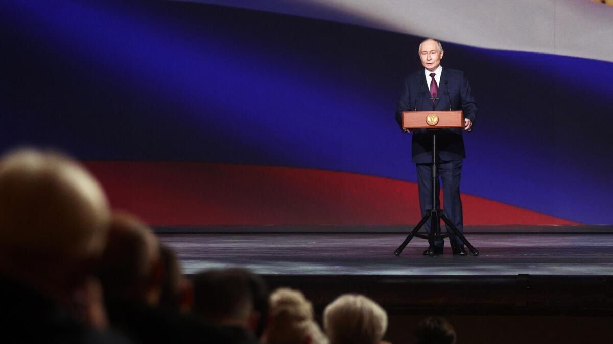 Putin diz que Rússia está pronta para negociar acordo de paz final e não trégua "curta"