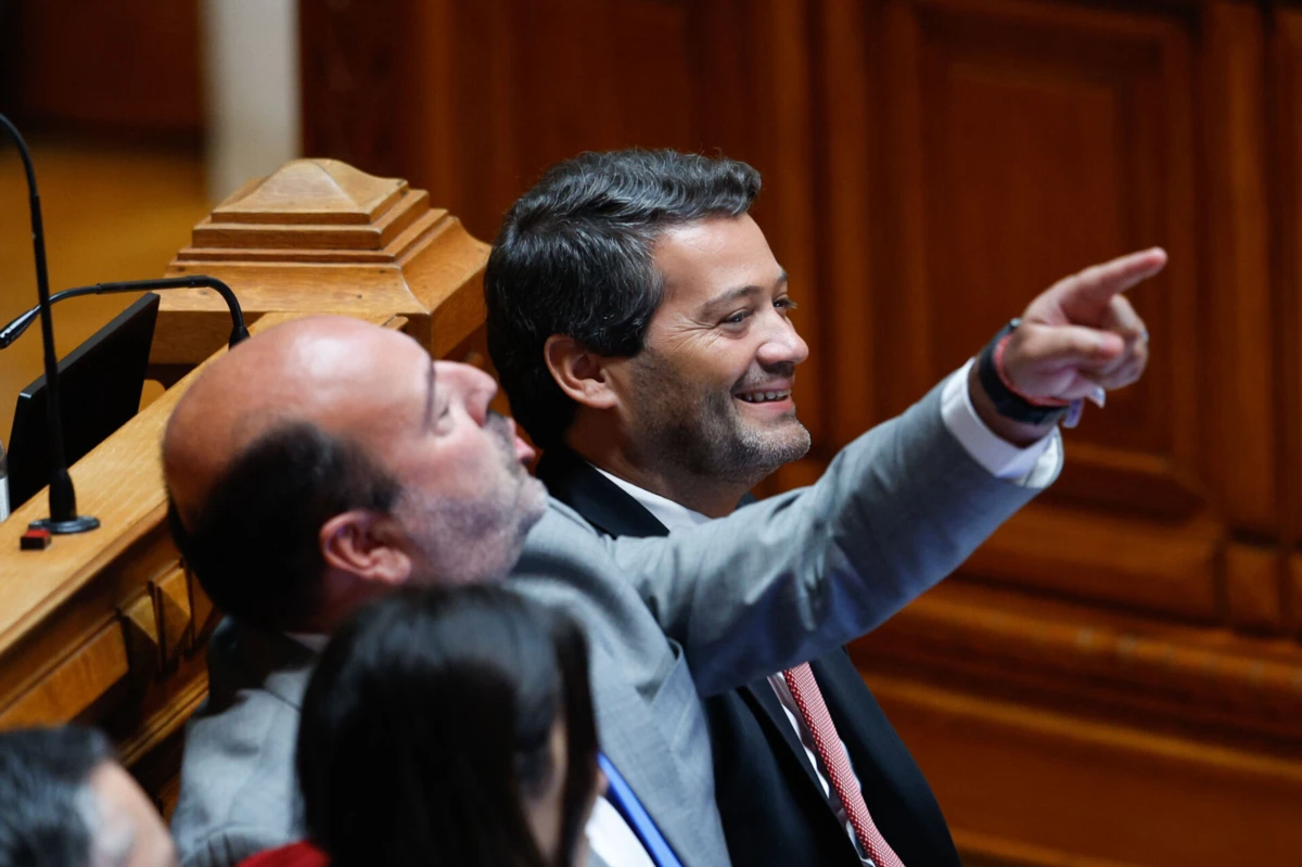 O líder do Chega, André Ventura
